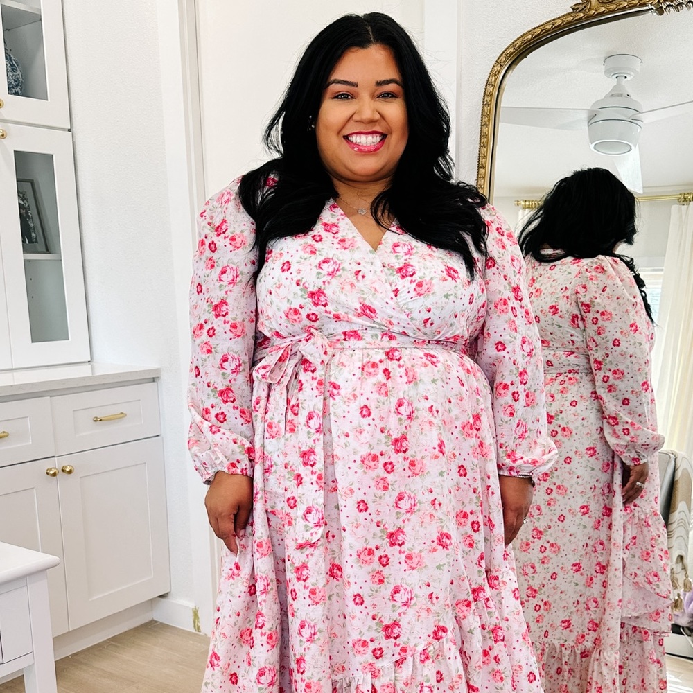 Ivy city co - mi amor dress cottagecore - size 2x floral - item 42